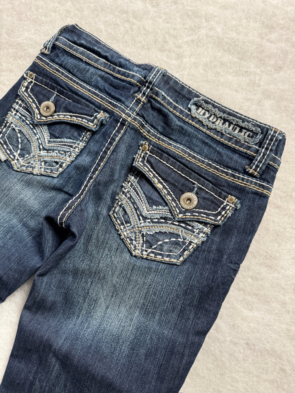 Boot Cut Low Waist Jeans