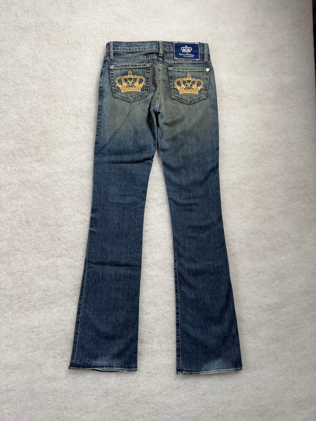 Victoria Beckham Boot Cut Low Waist Jeans 26