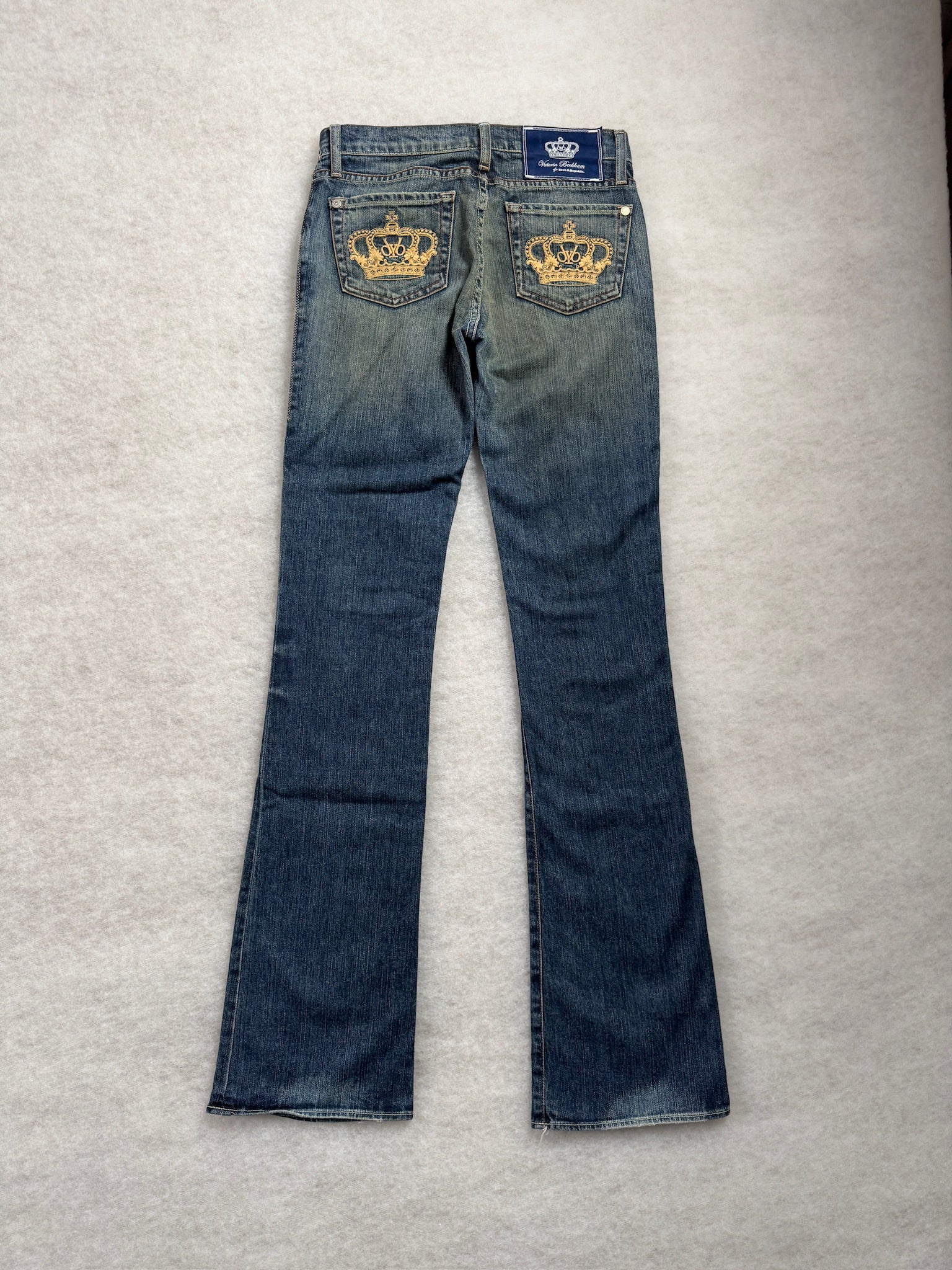 Victoria Beckham Boot Cut Low Waist Jeans 26