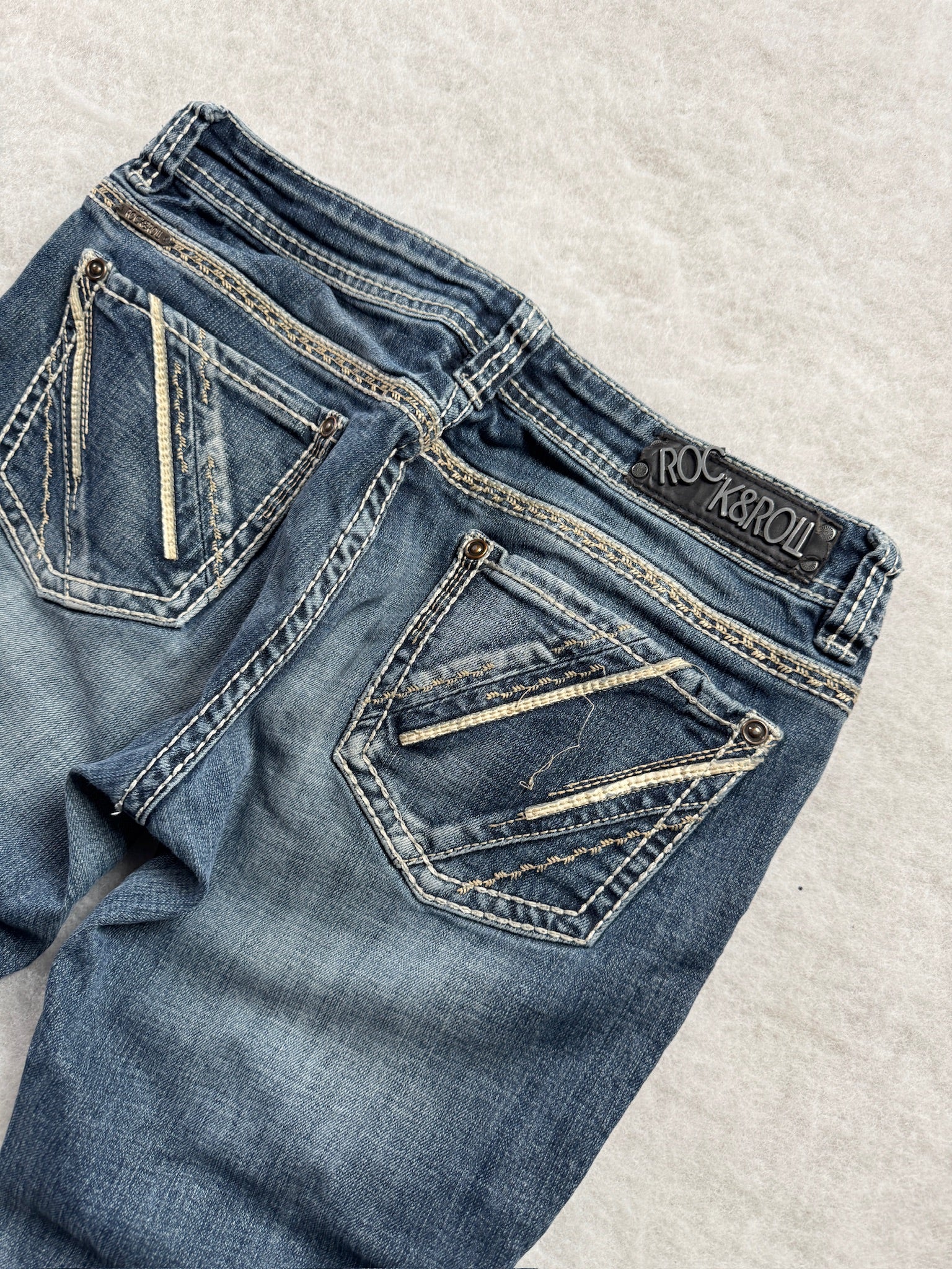 Boot Cut Low Waist Jeans