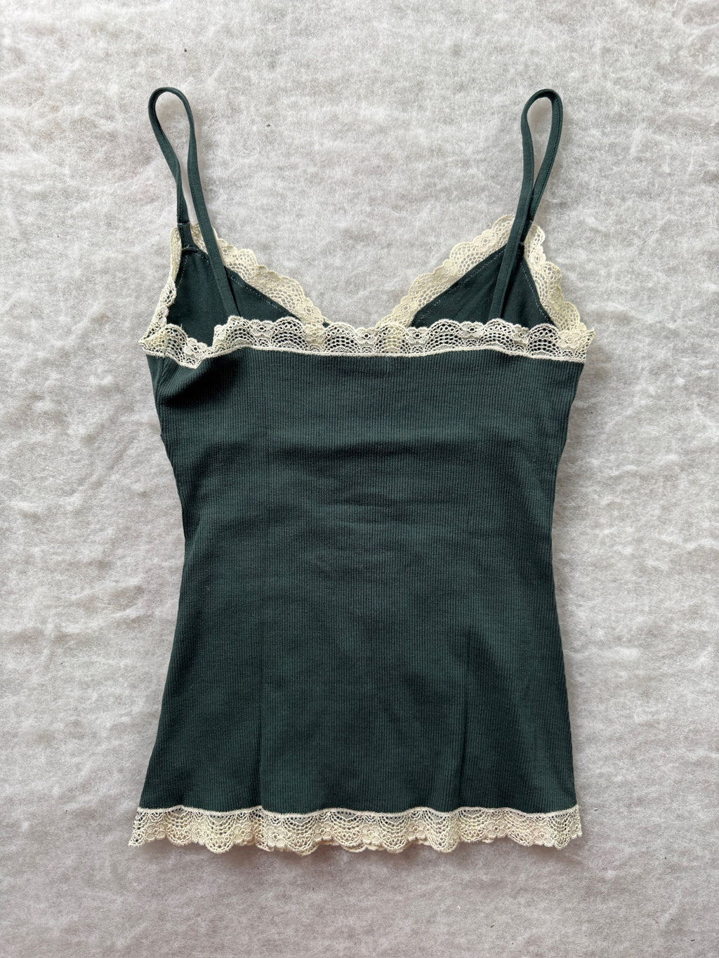 Dunkelgrünes intimissimi Trägertop