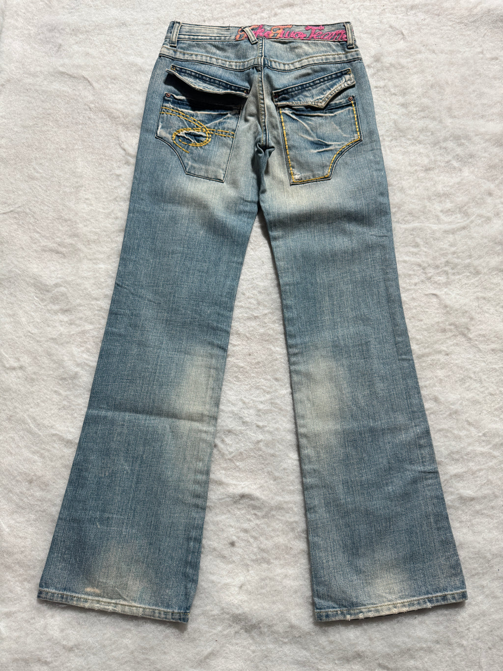 Boot Cut Low Waist Jeans