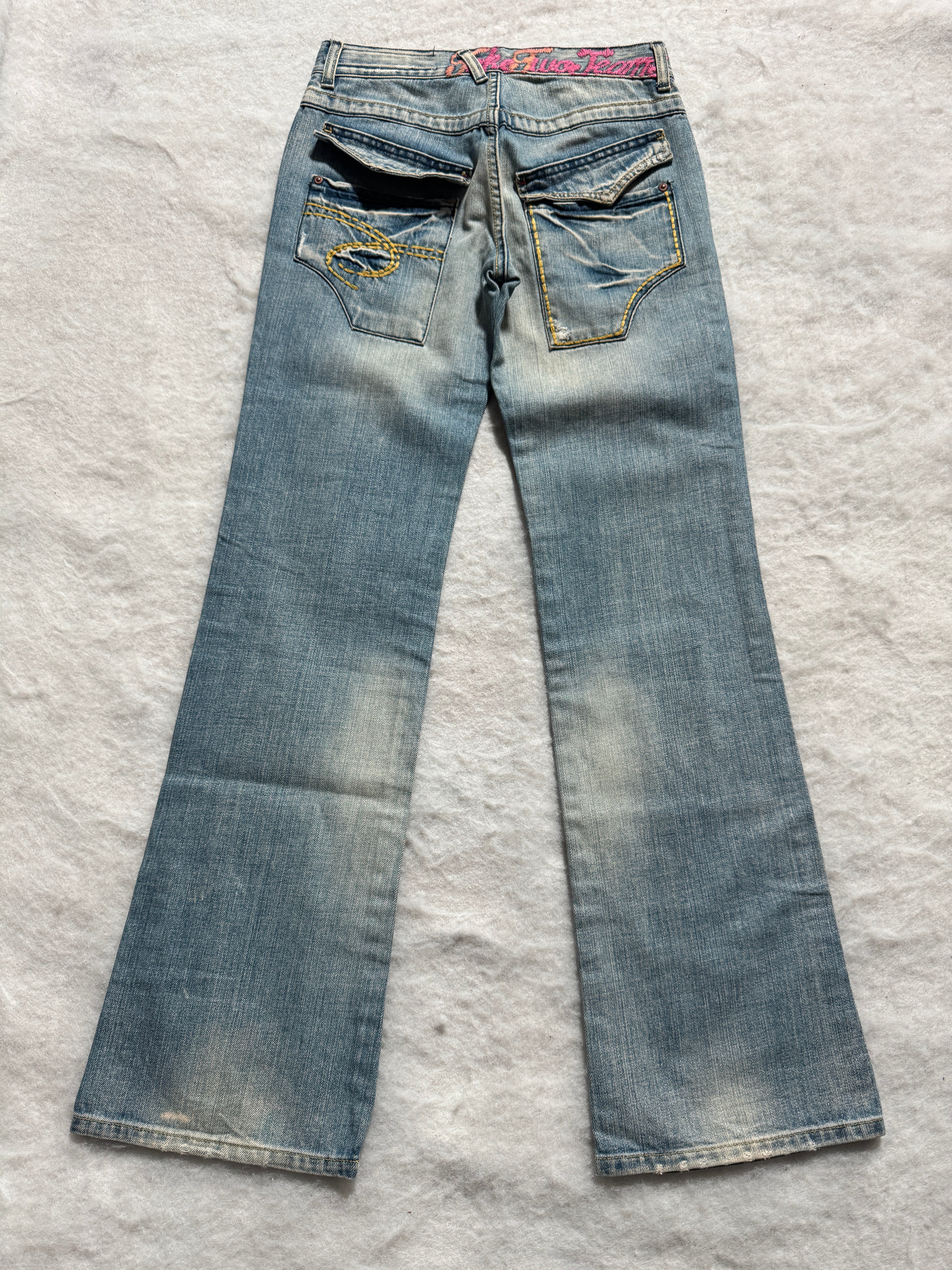 Boot Cut Low Waist Jeans