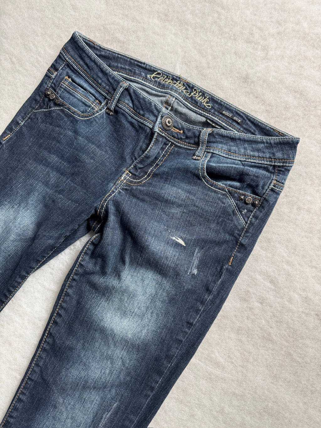 Boot Cut Low Waist Jeans