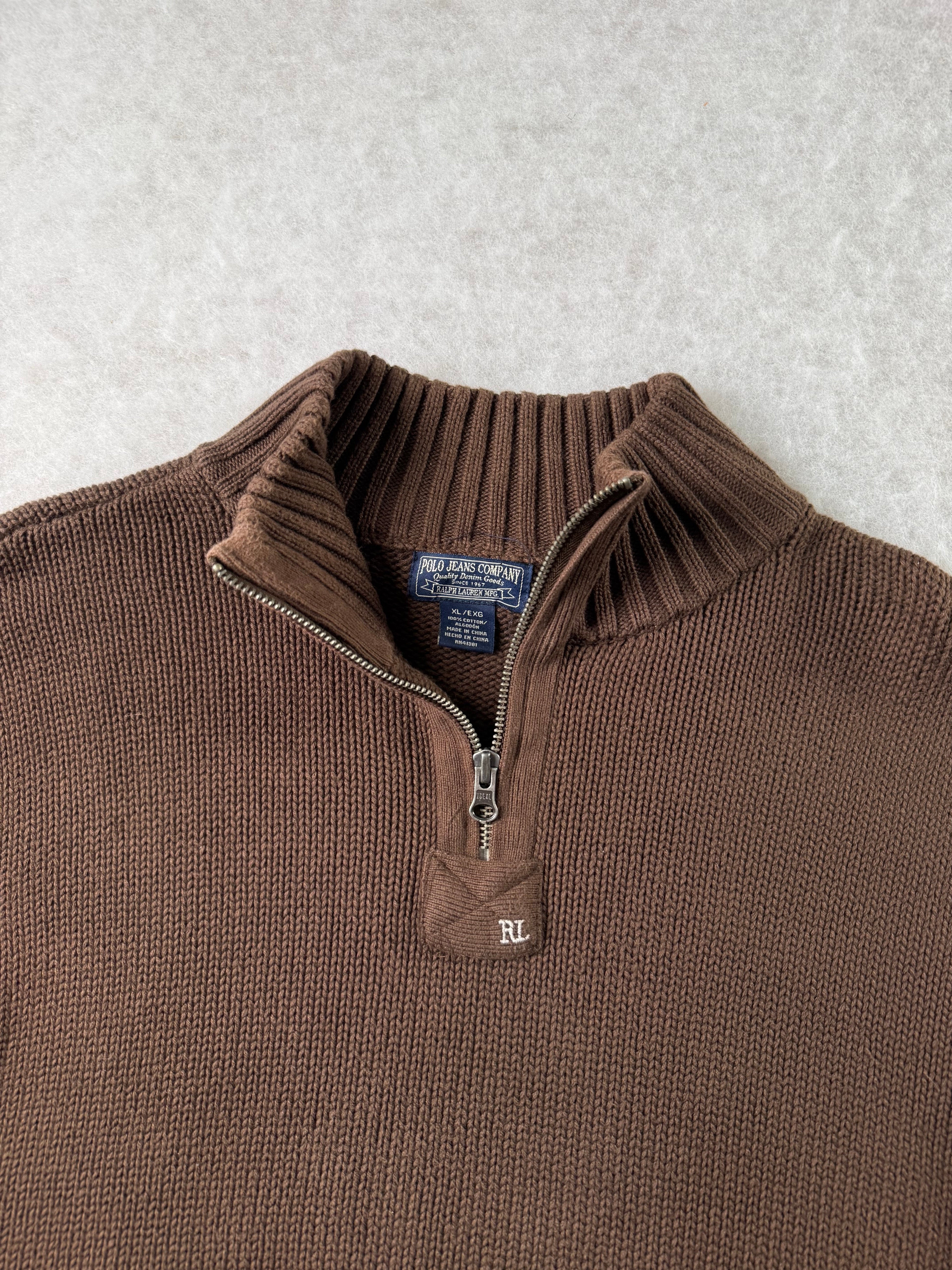 Ralph Lauren Half Zip Strickpullover