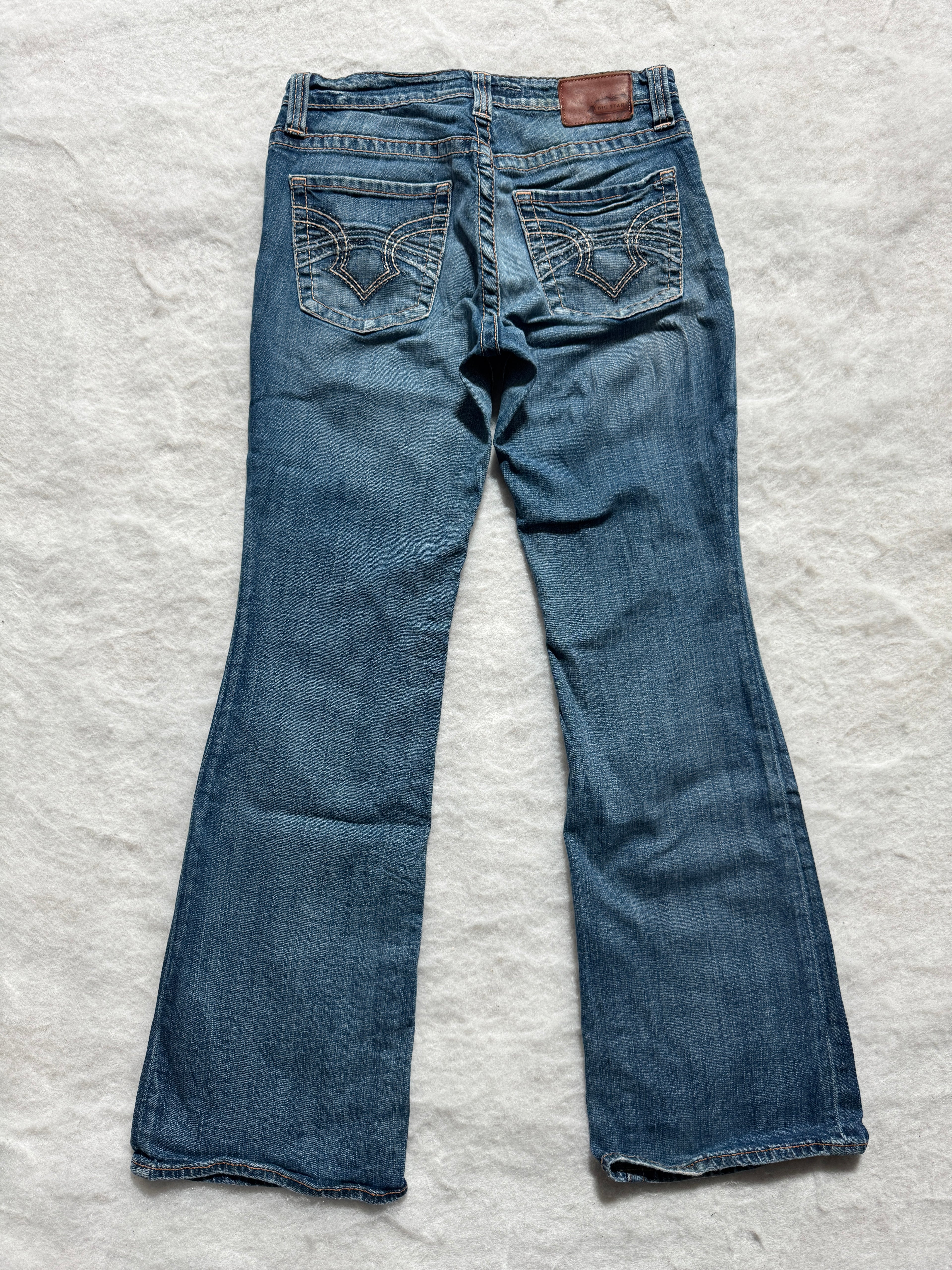 Boot Cut Low Waist Jeans