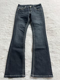 Boot Cut Low Waist Jeans Blau, Foto 1 von 4