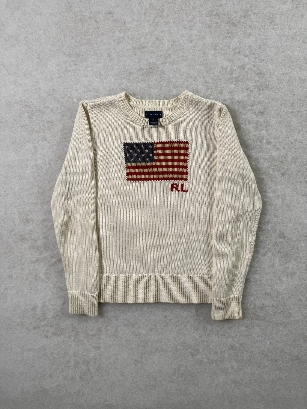 Ralph Lauren Strickpullover mit USA Flagge