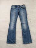 Miss Me Boot Cut Low Waist Jeans 28