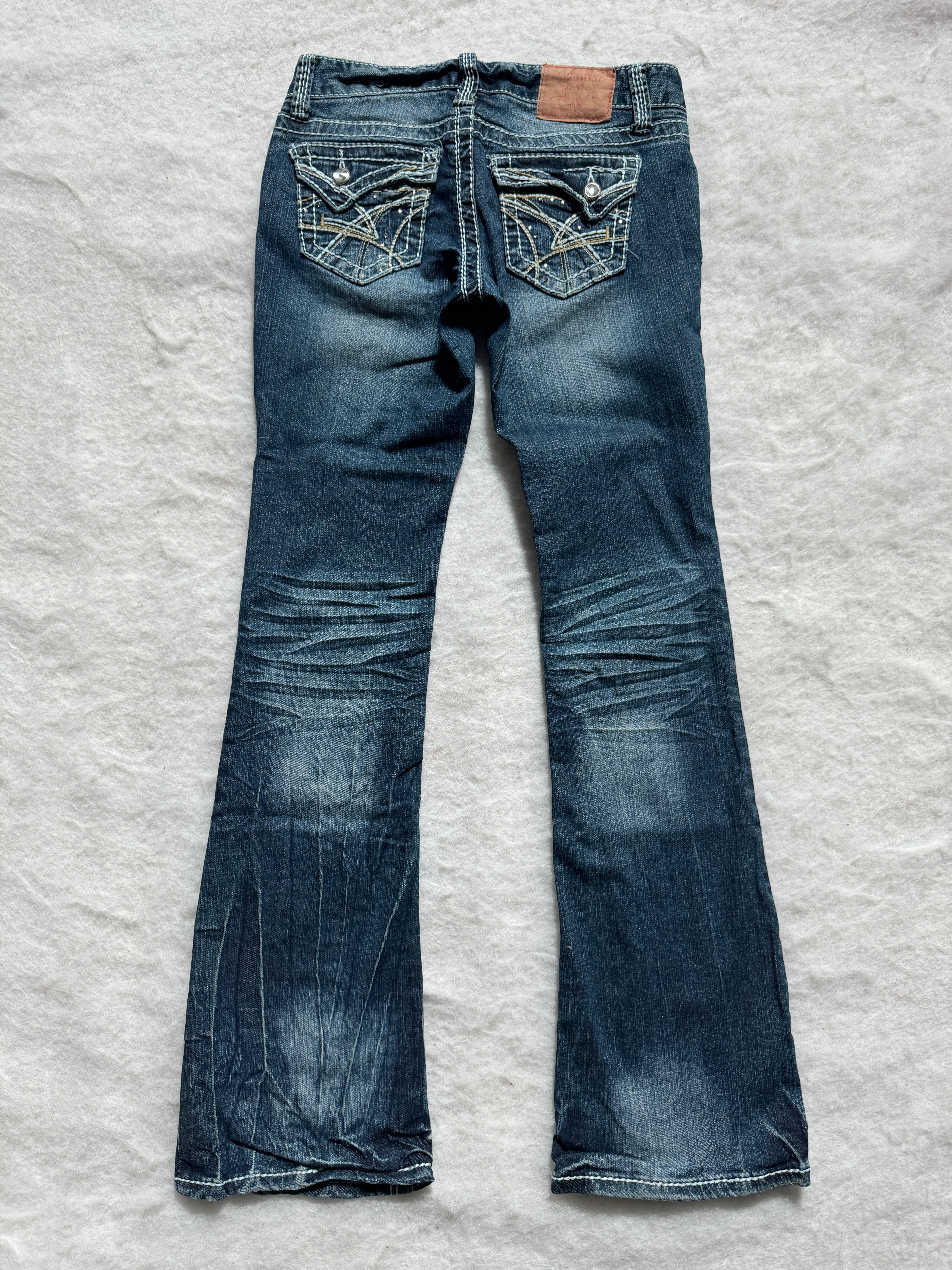 Boot Cut Low Waist Jeans
