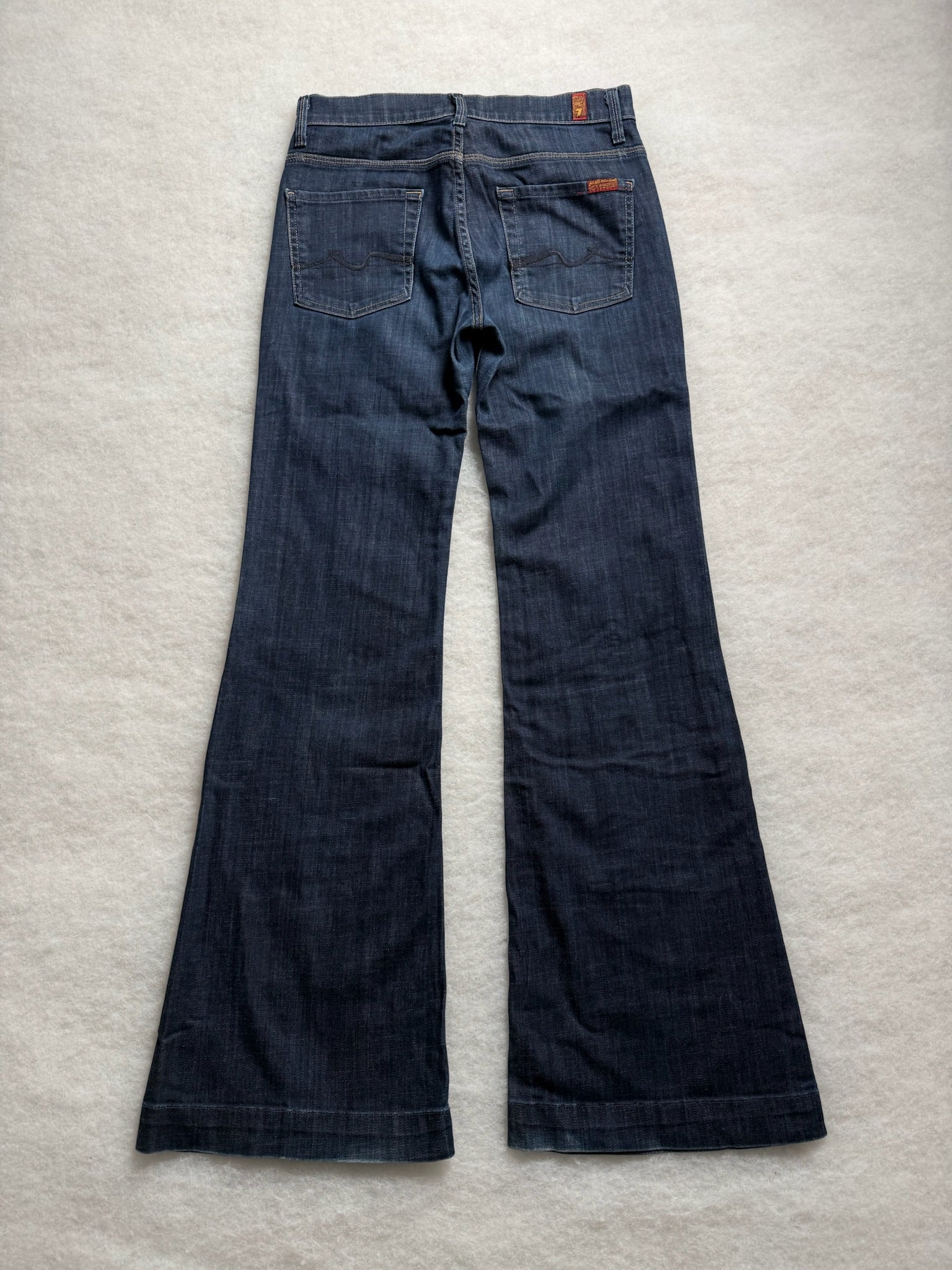 Seven Boot Cut Low Waist Jeans 27