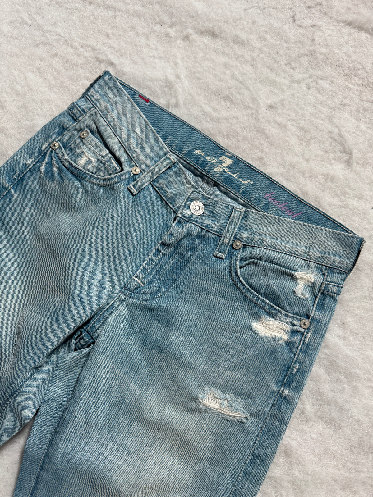 Seven Boot Cut Low Waist Jeans 25