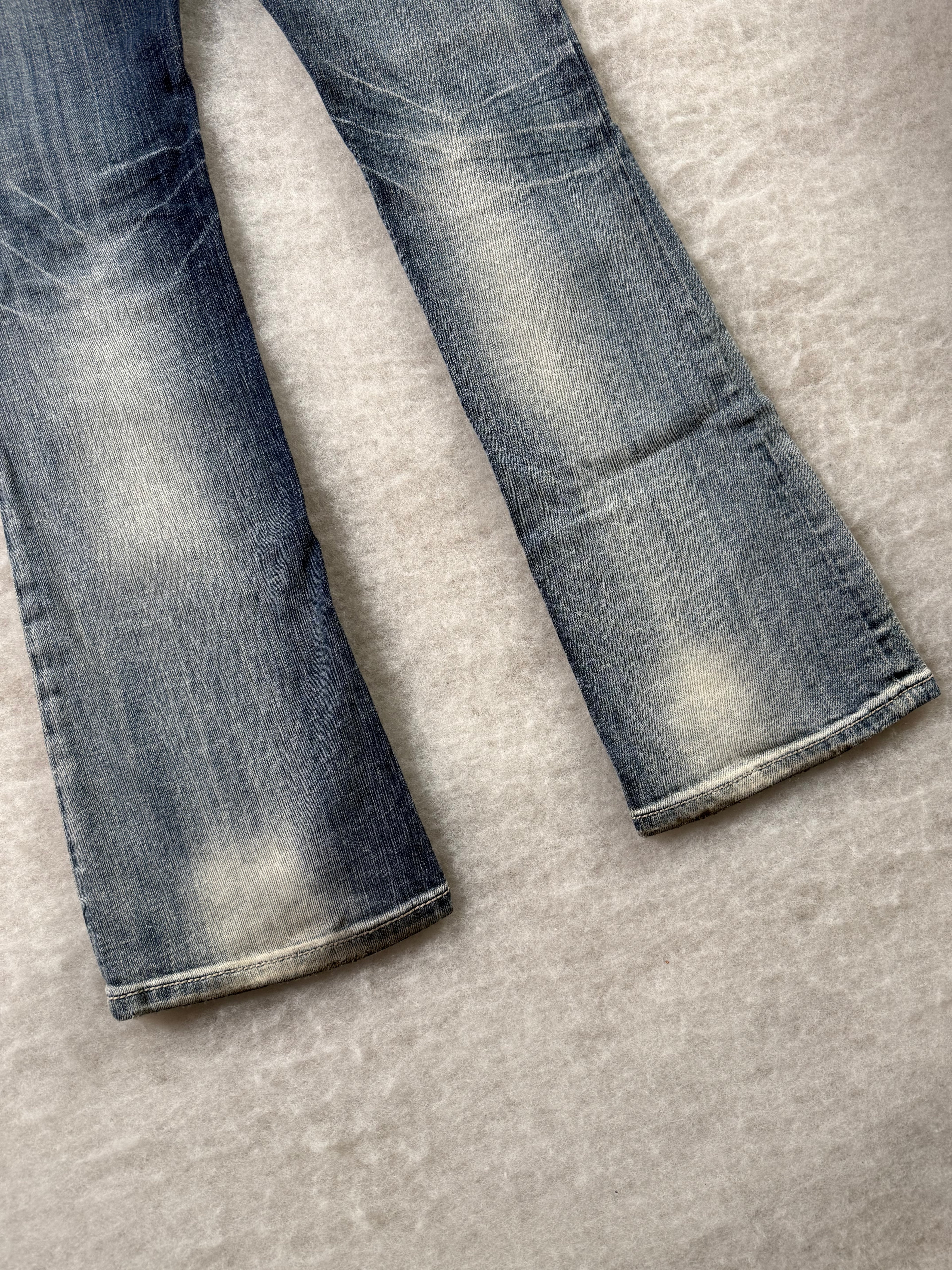 Miss Me Boot Cut Low Waist Jeans 26