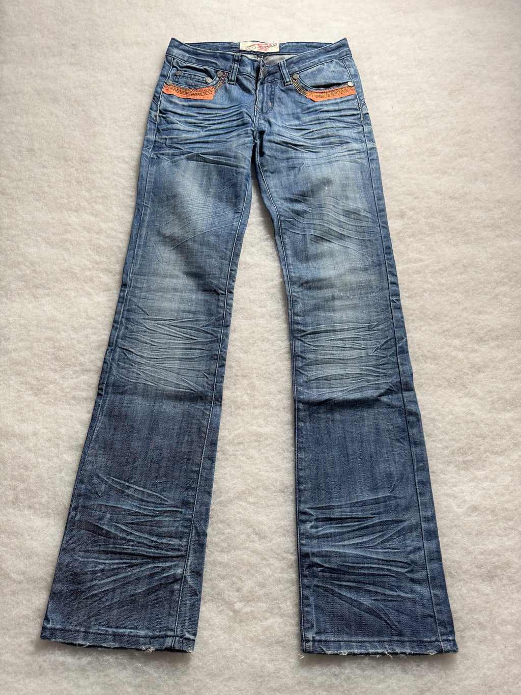 Boot Cut Low Waist Jeans