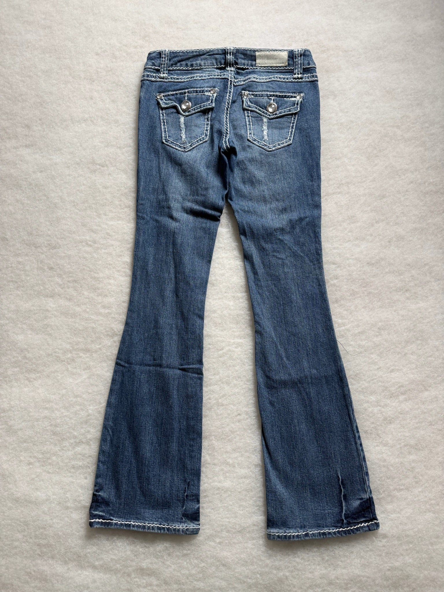 Boot Cut Low Waist Jeans