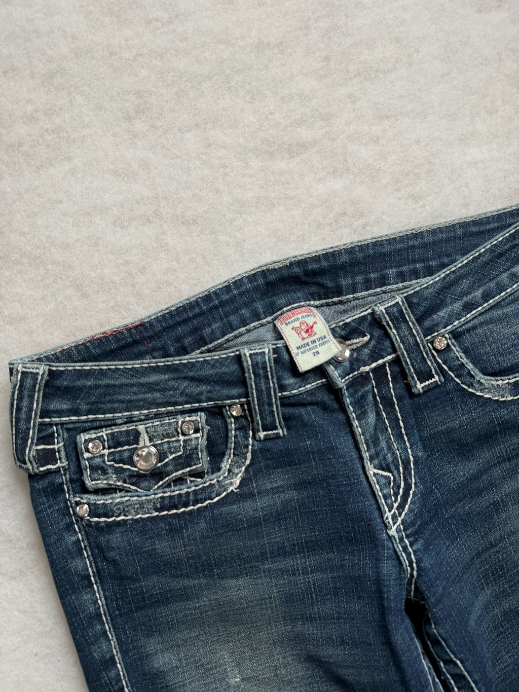True Religion Boot Cut Low Waist Jeans 29
