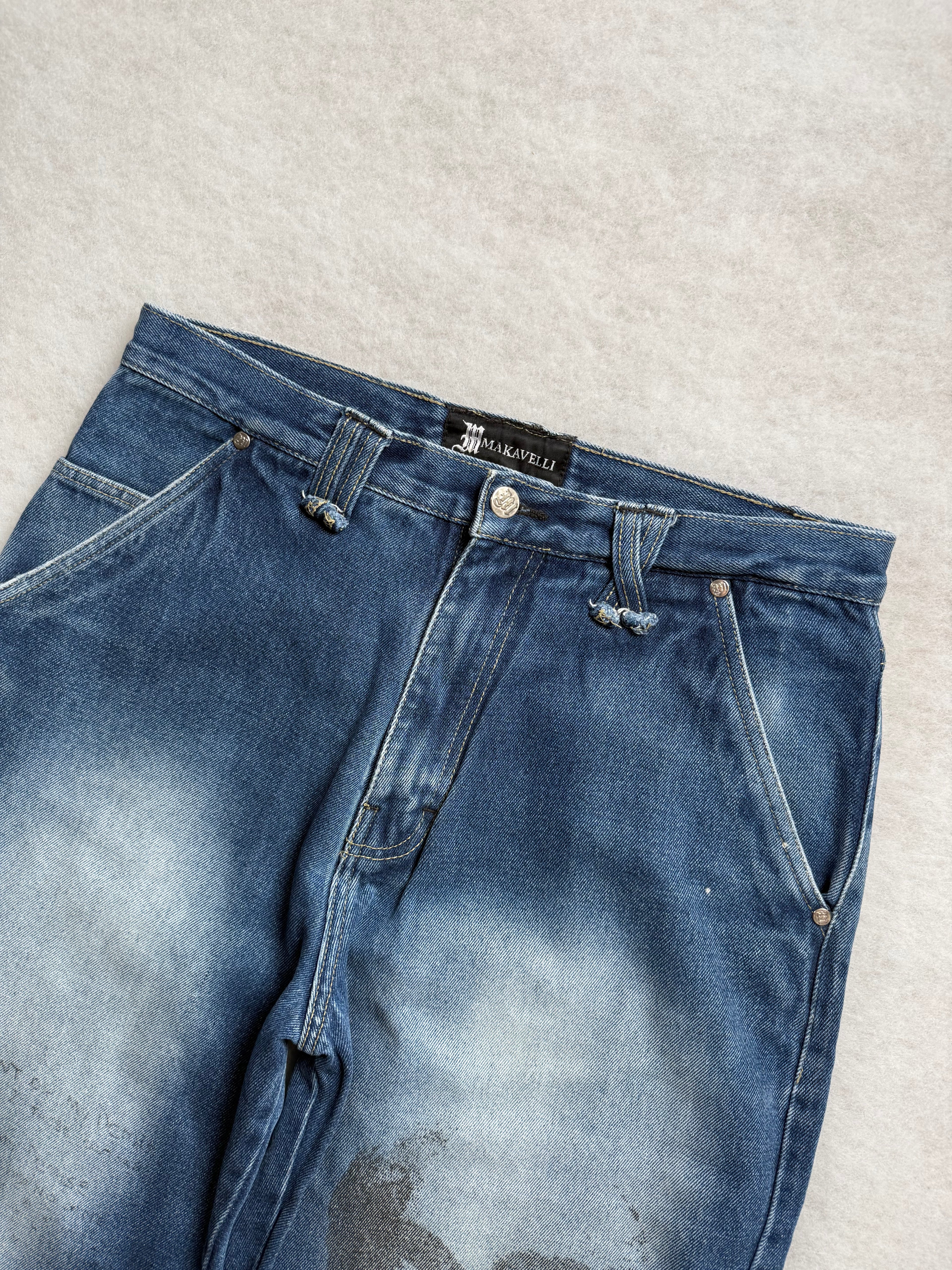 Makavelli 2 Pac Hip Hop Jeans 34