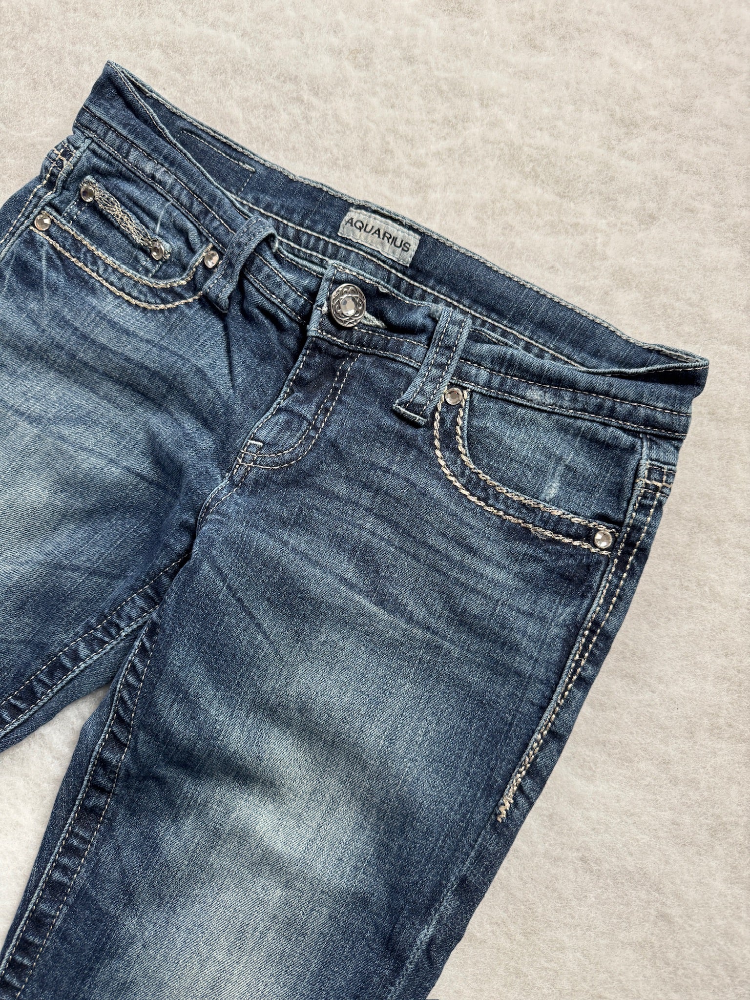 Boot Cut Low Waist Jeans