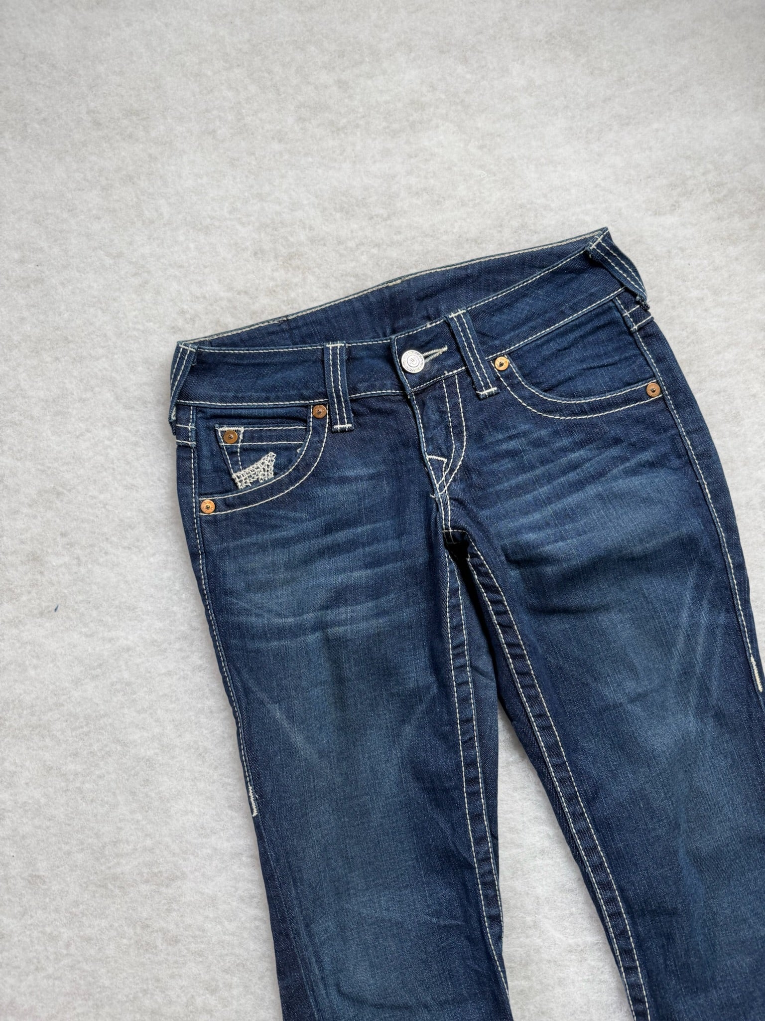 True Religion Boot Cut Low Waist Jeans 26