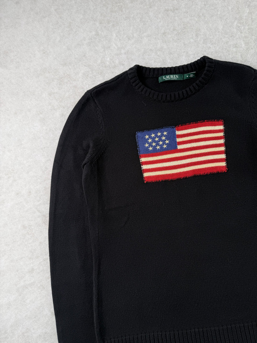 Ralph Lauren Strickpullover mit USA Flagge