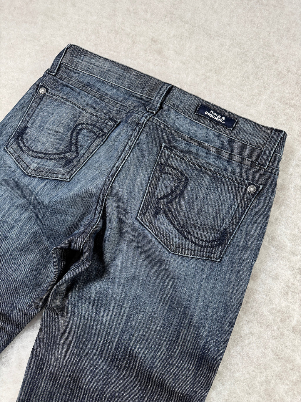 Rock & Republic Boot Cut Low Waist Jeans 26