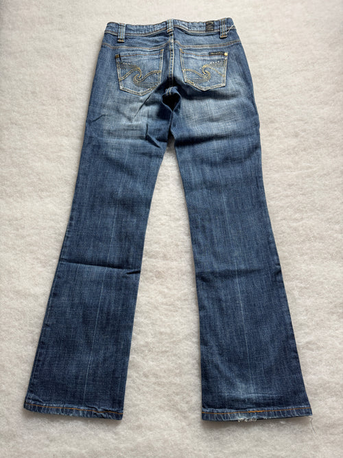 Boot Cut Low Waist Jeans