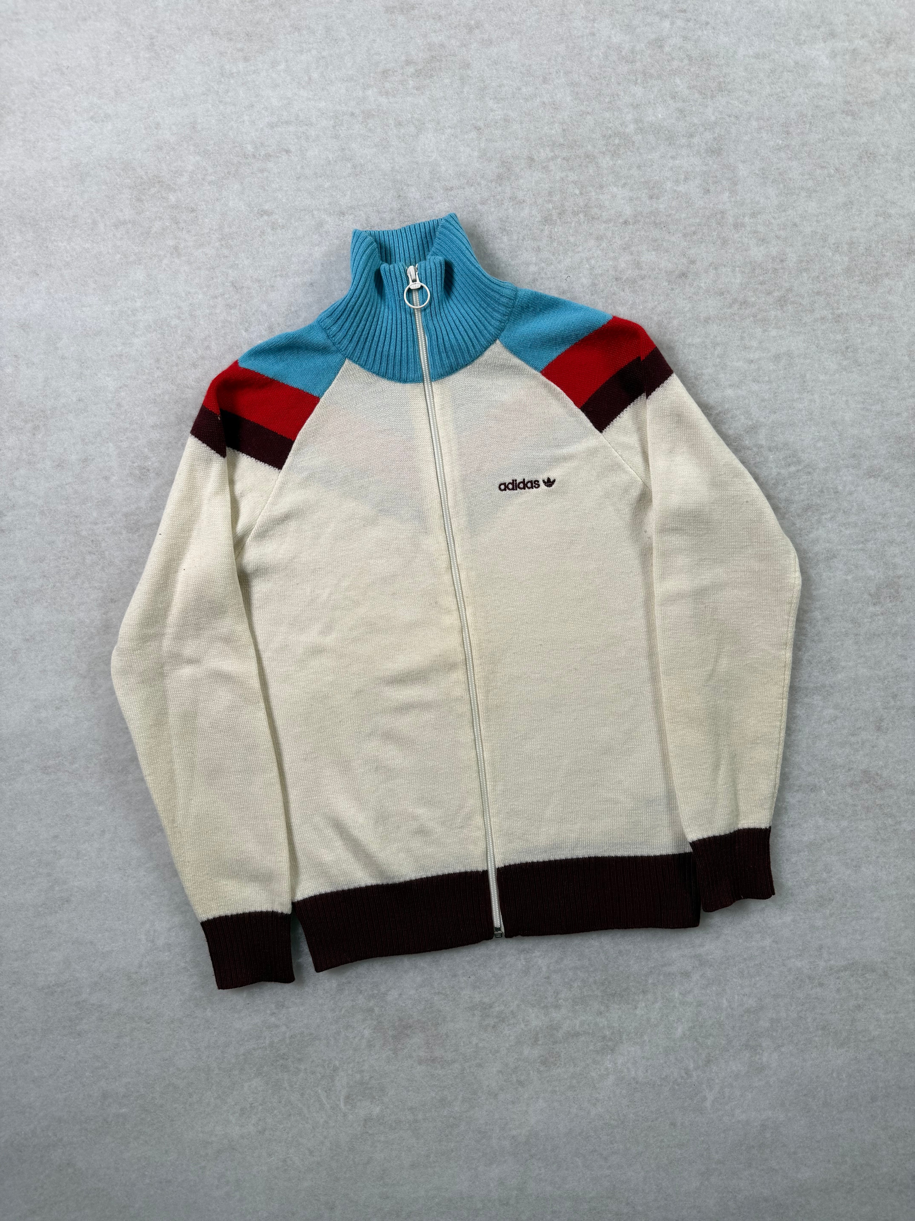 Adidas Reißverschluss Strickpullover