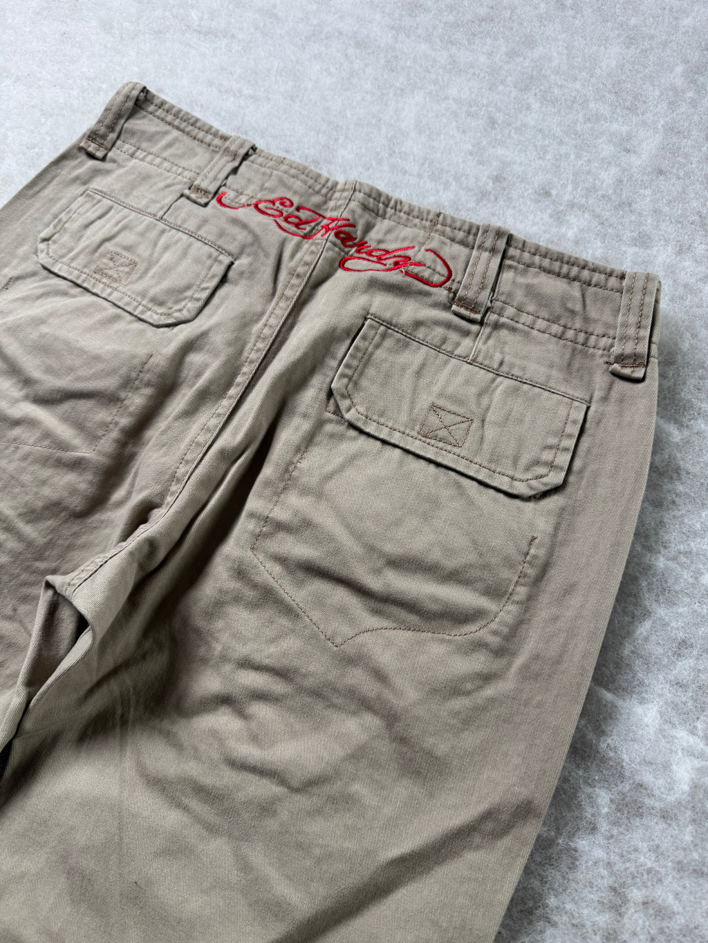 Ed Hardy Boot Cut Cargo Pants