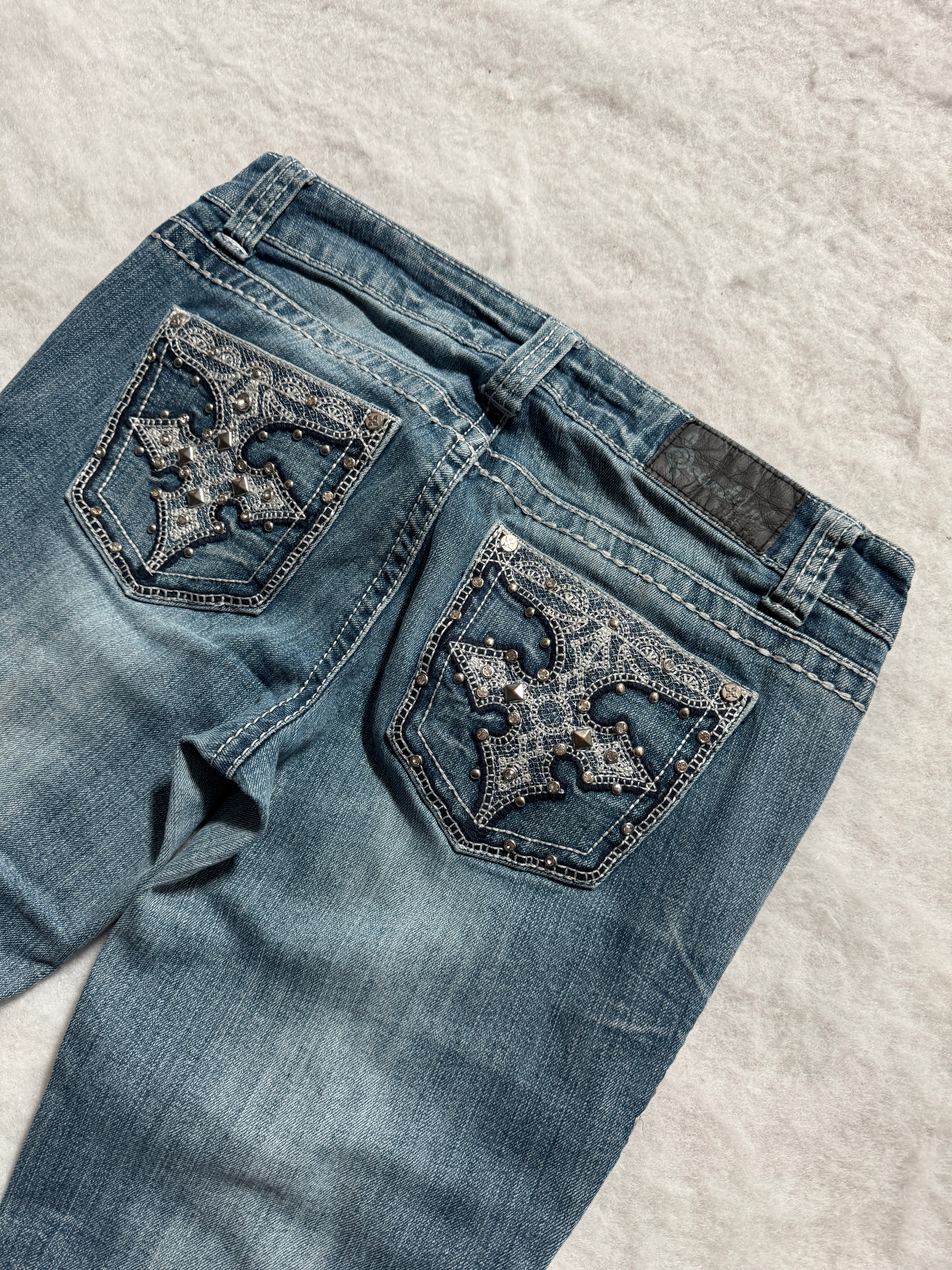 Boot Cut Low Waist Jeans