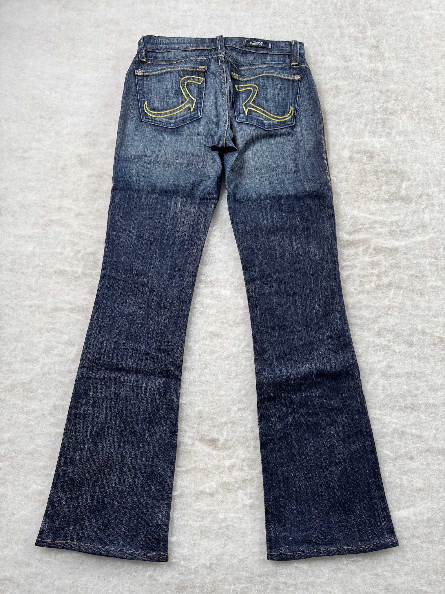 Rock & Republic Boot Cut Low Waist Jeans 25