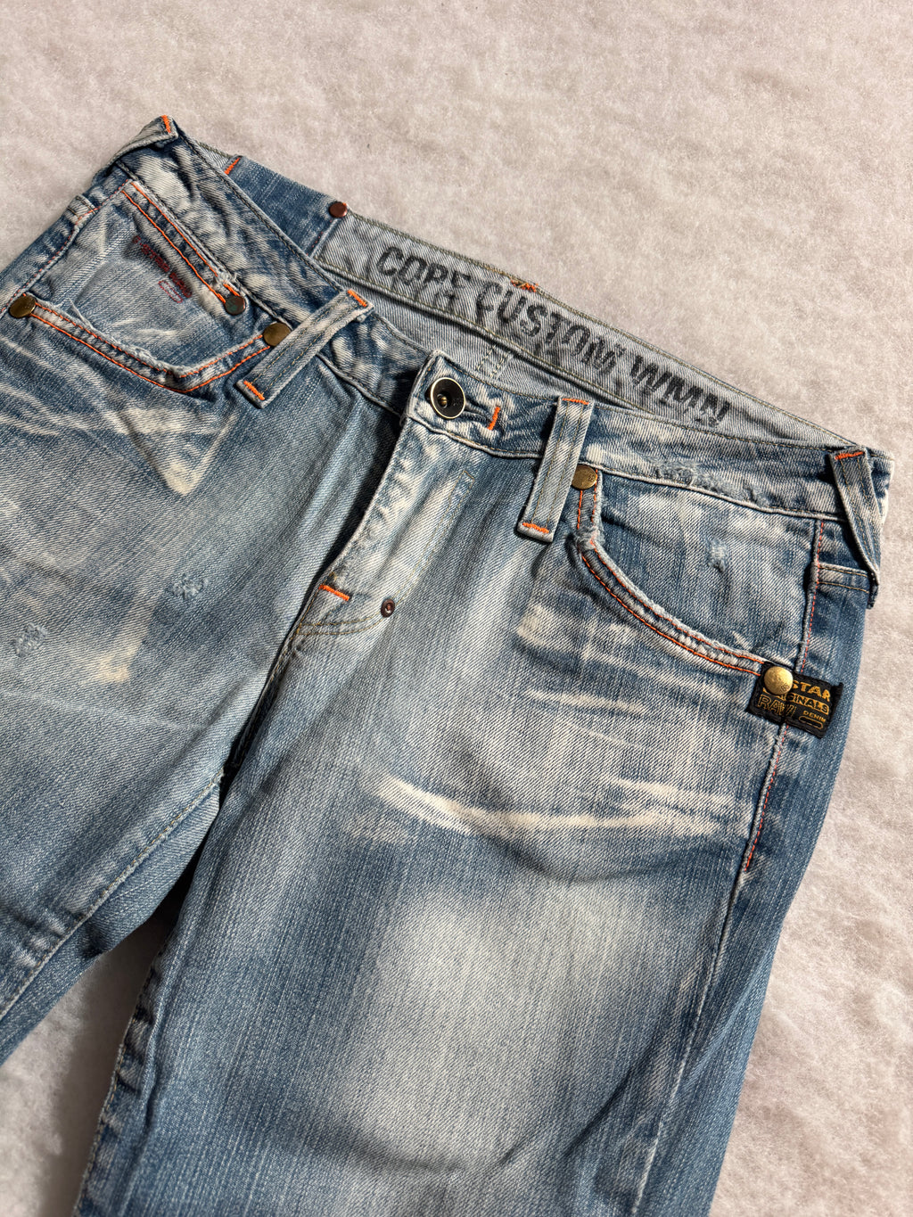 G-Star Boot Cut Low Waist Jeans Blau, Foto 4 von 4