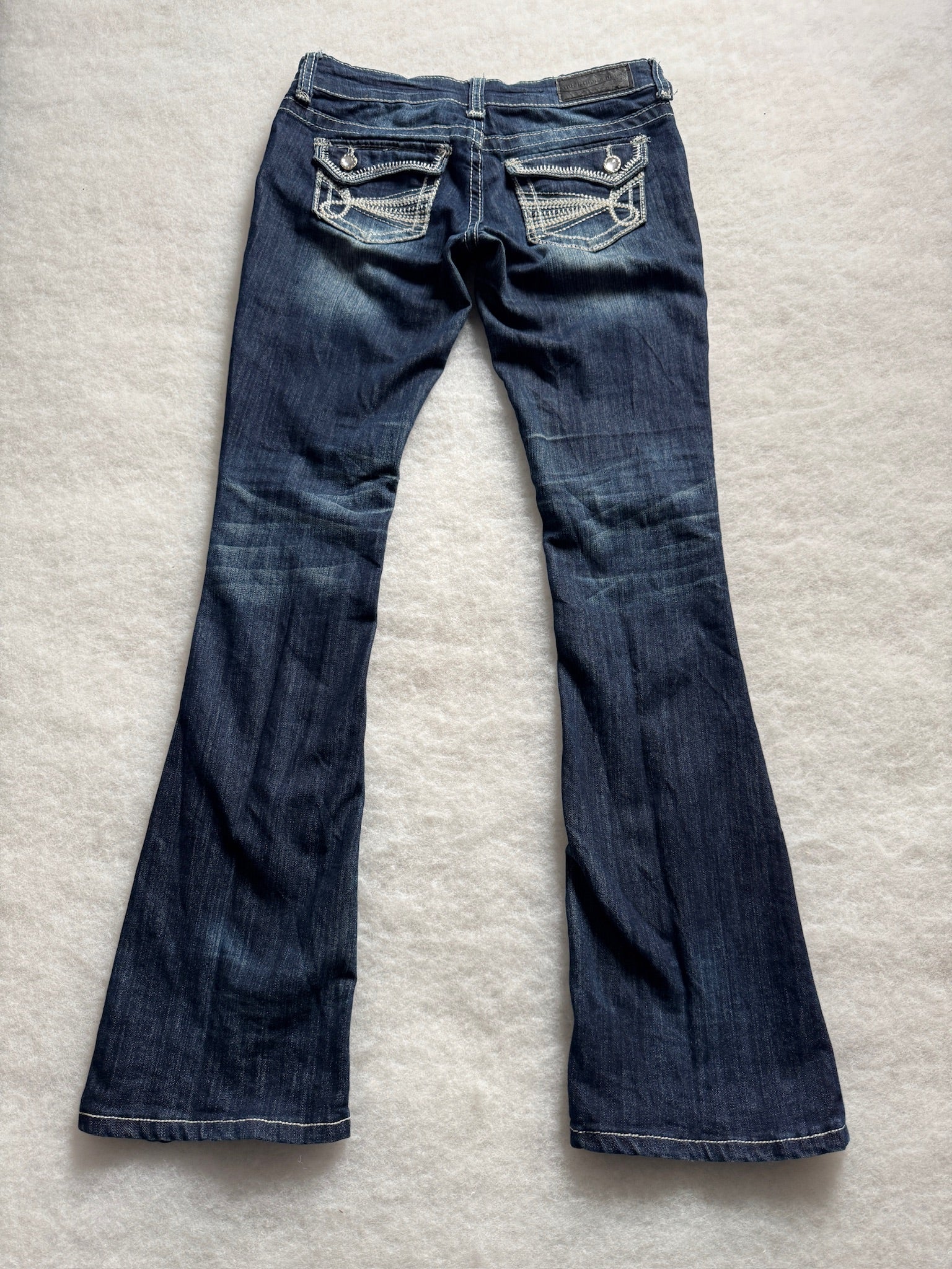Boot Cut Low Waist Jeans