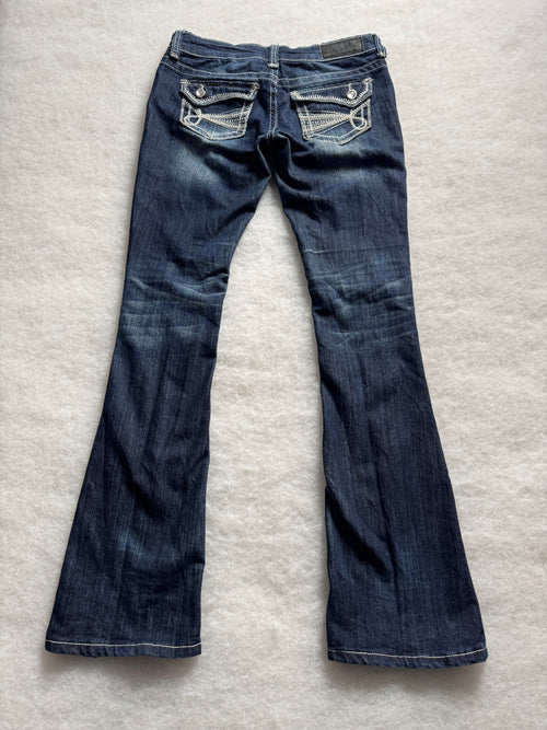 Boot Cut Low Waist Jeans