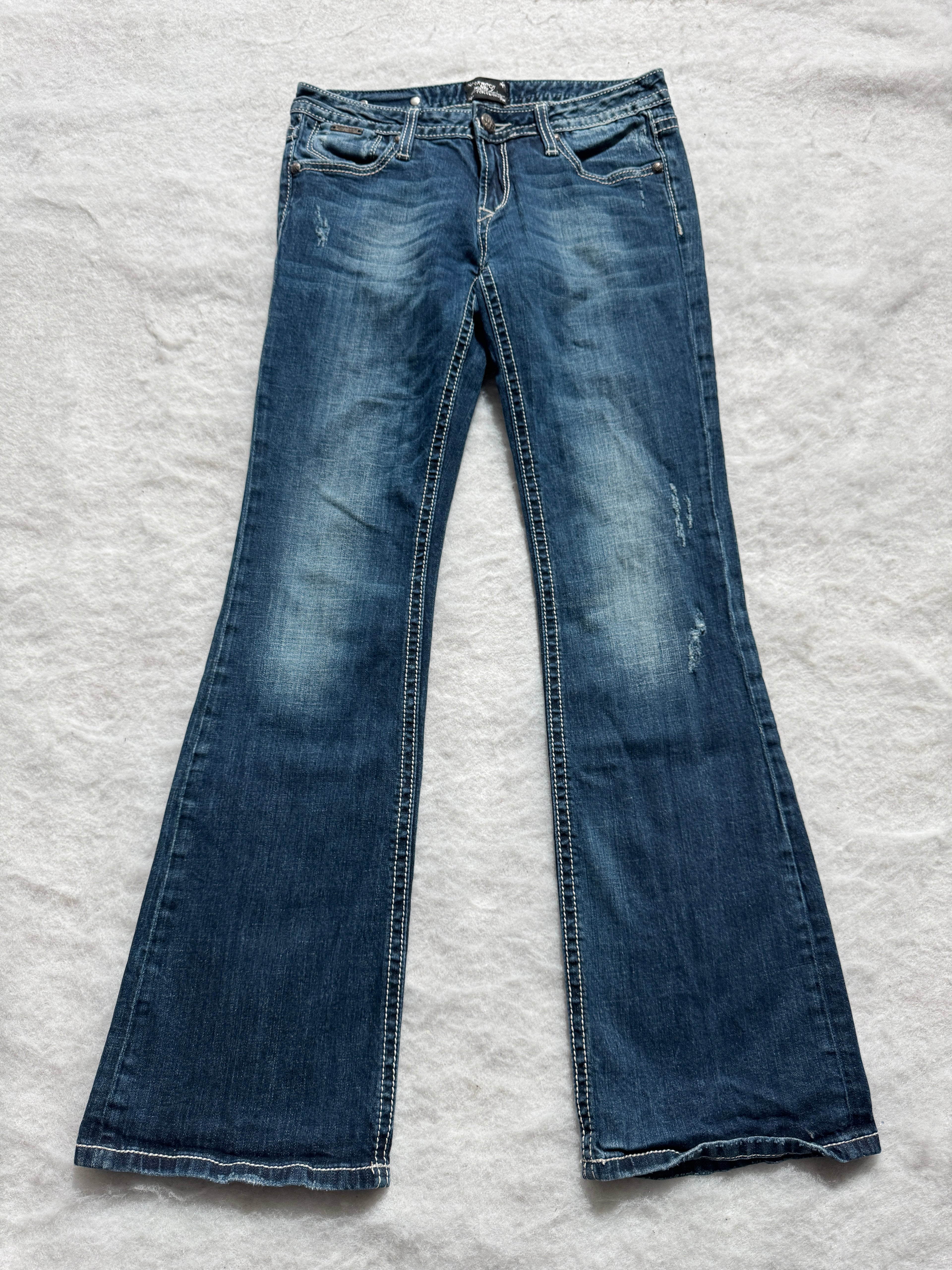 Boot Cut Low Waist Jeans