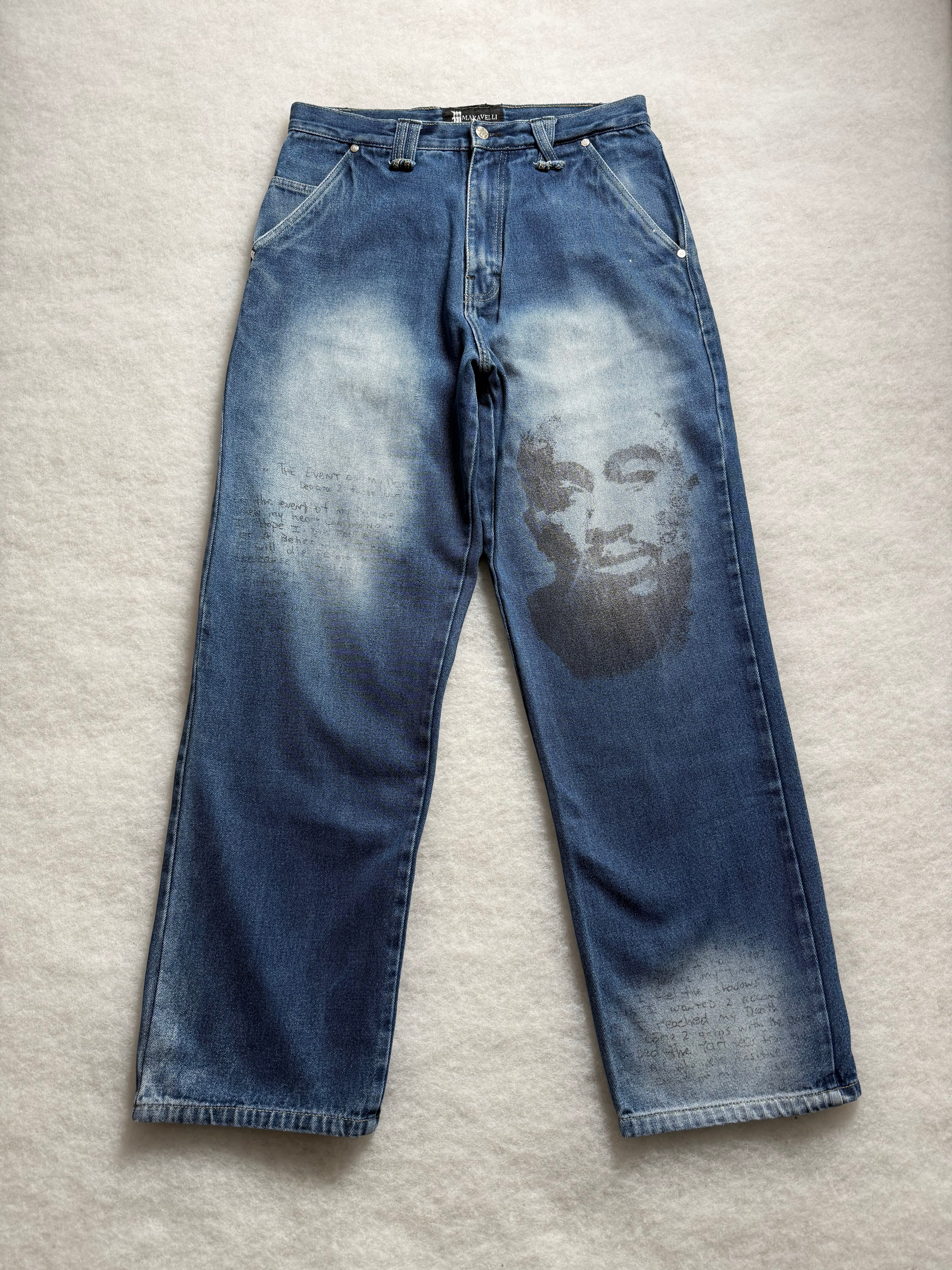 Makavelli 2 Pac Hip Hop Jeans 34