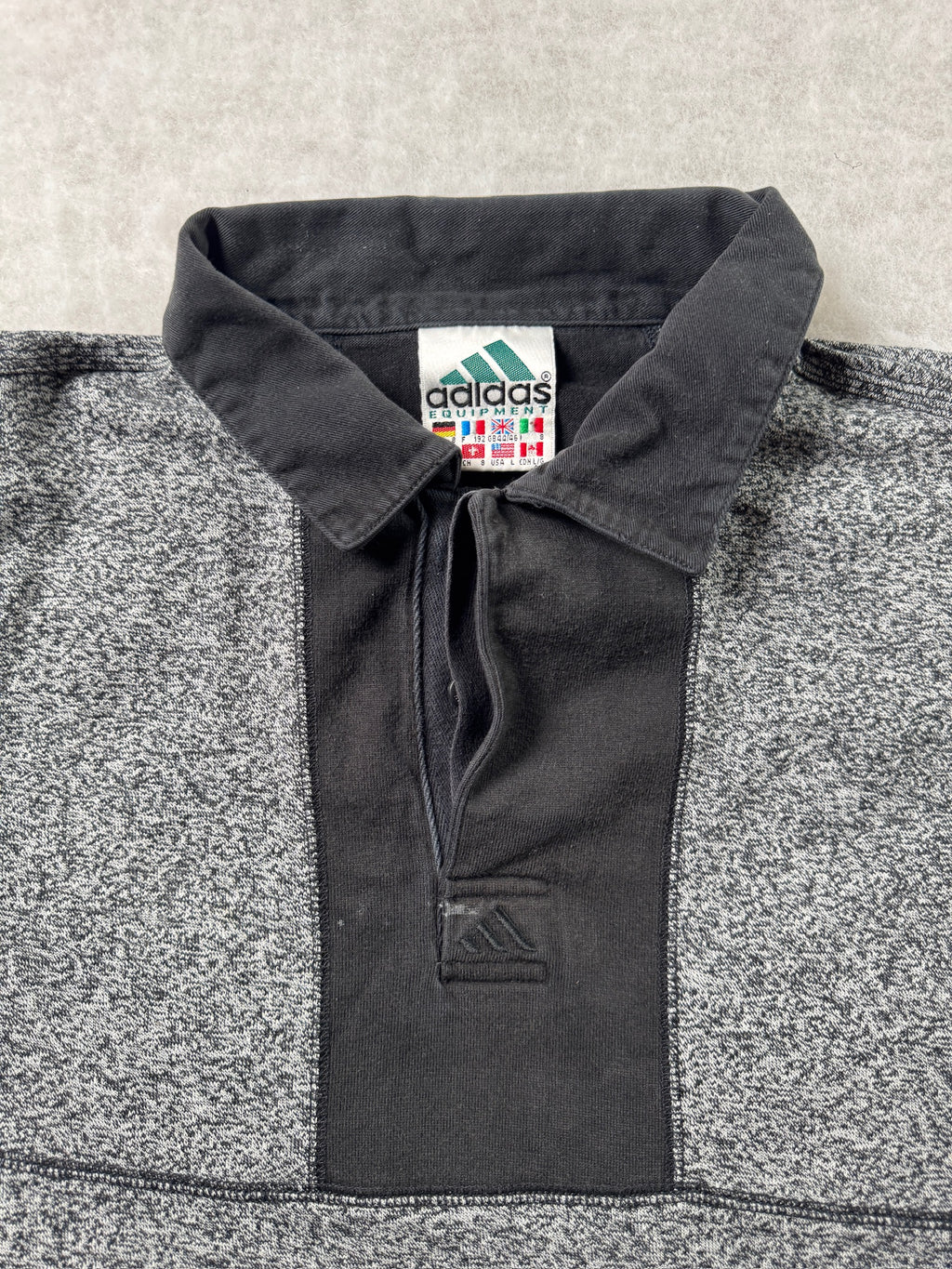 Adidas Equipment Polo Lang Arm Shirt