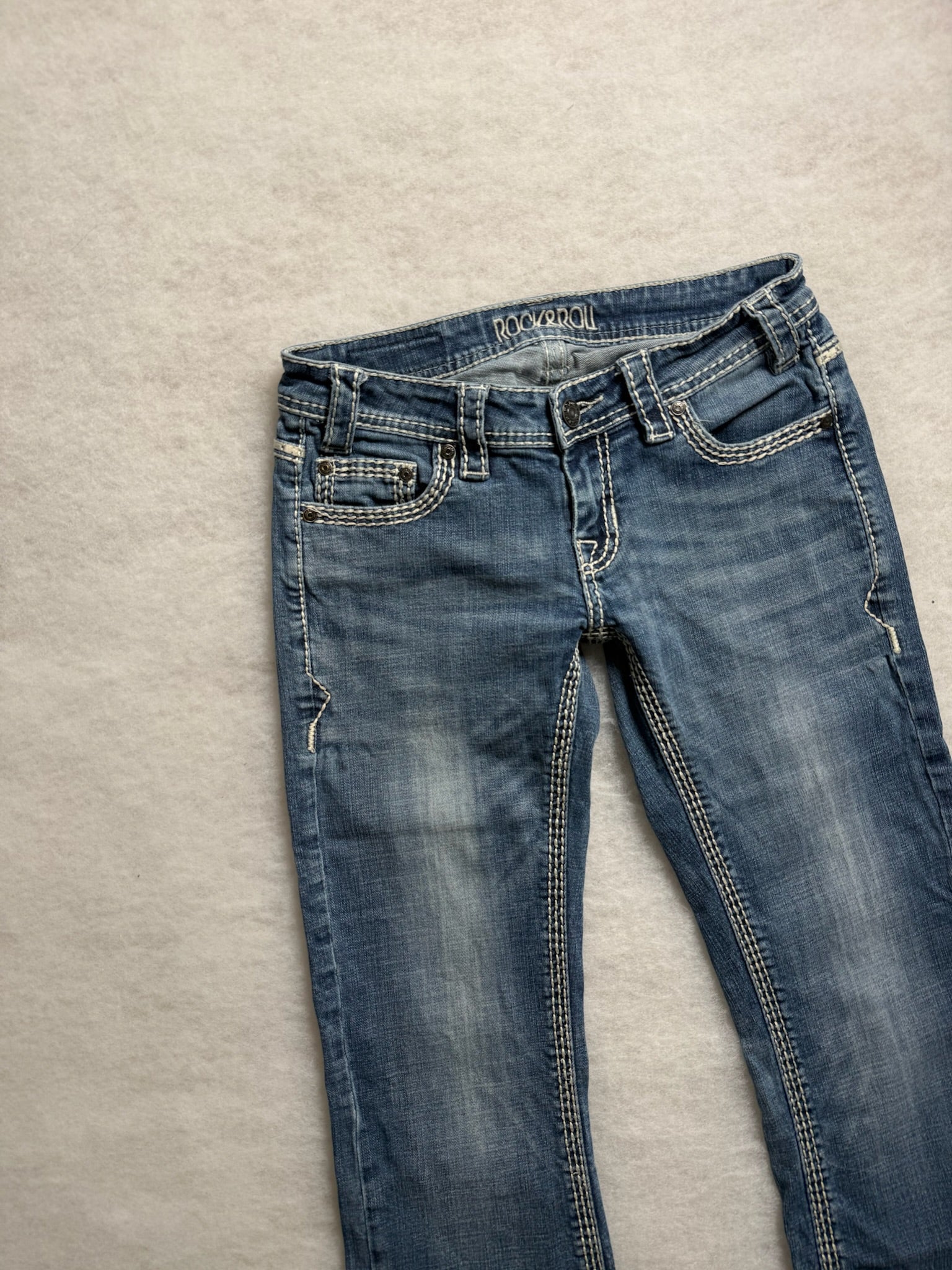 Boot Cut Low Waist Jeans