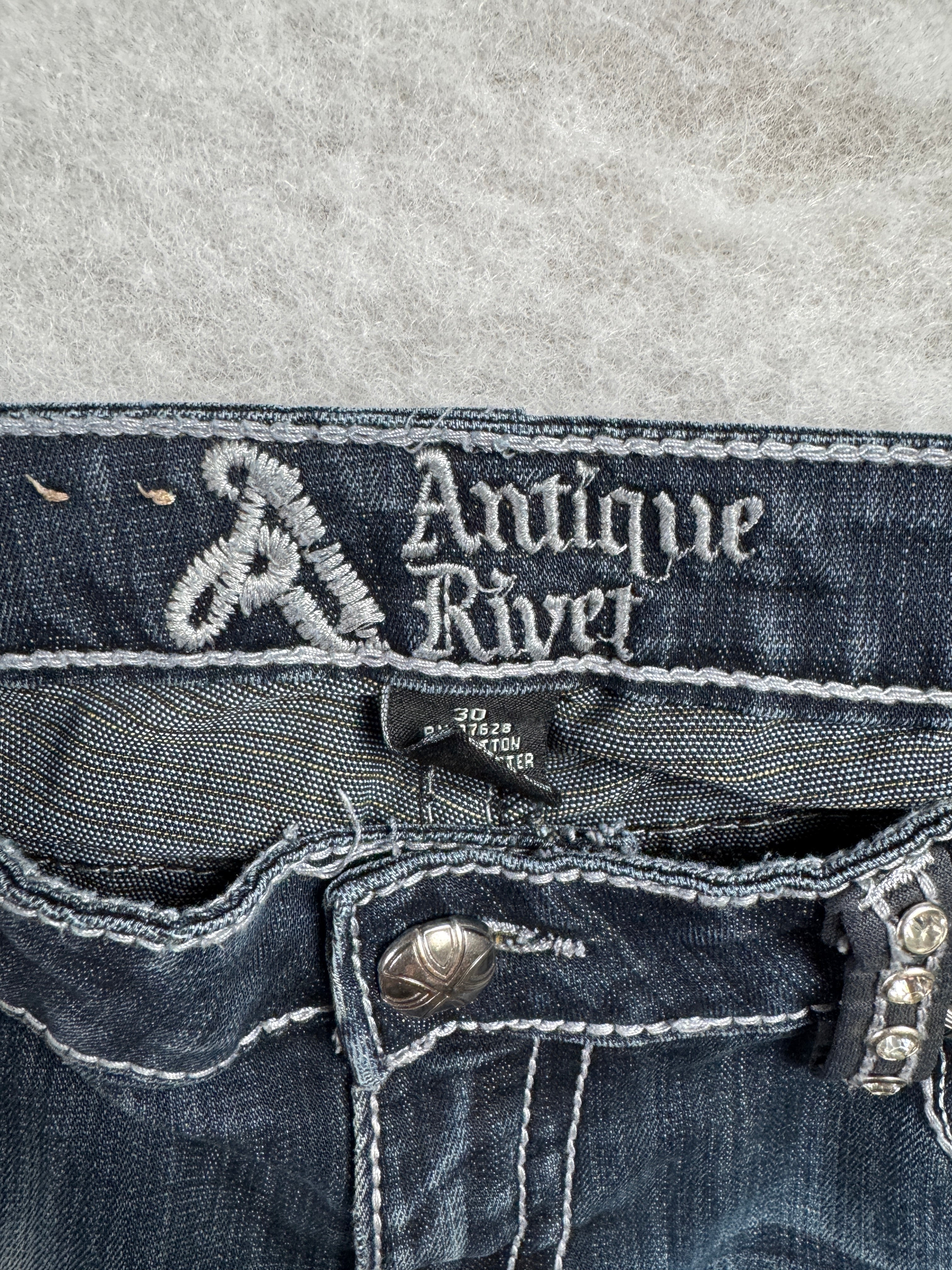 Boot Cut Low Waist Jeans