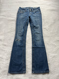 Miss Me Boot Cut Low Waist Jeans 26
