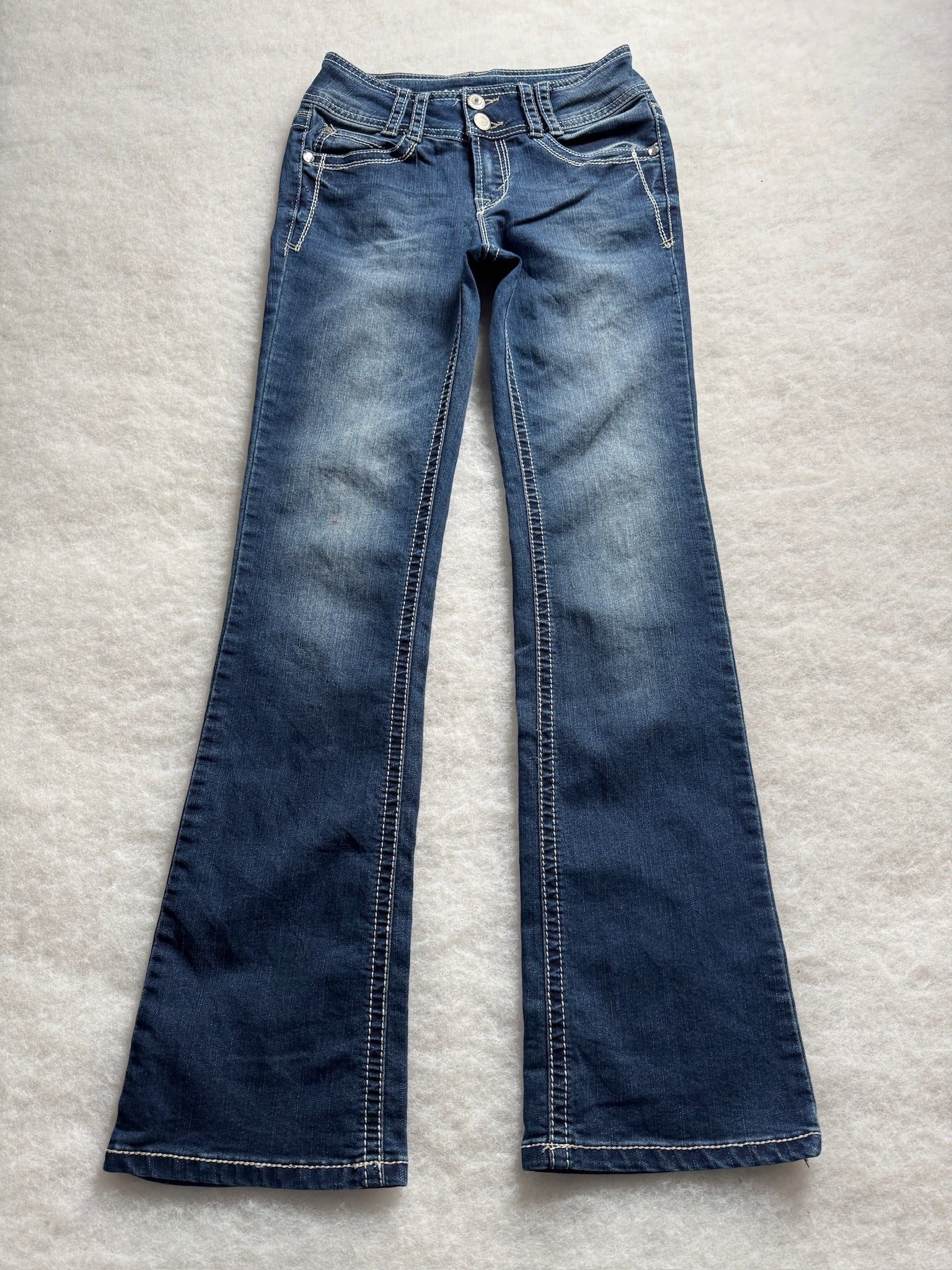 Boot Cut Low Waist Jeans