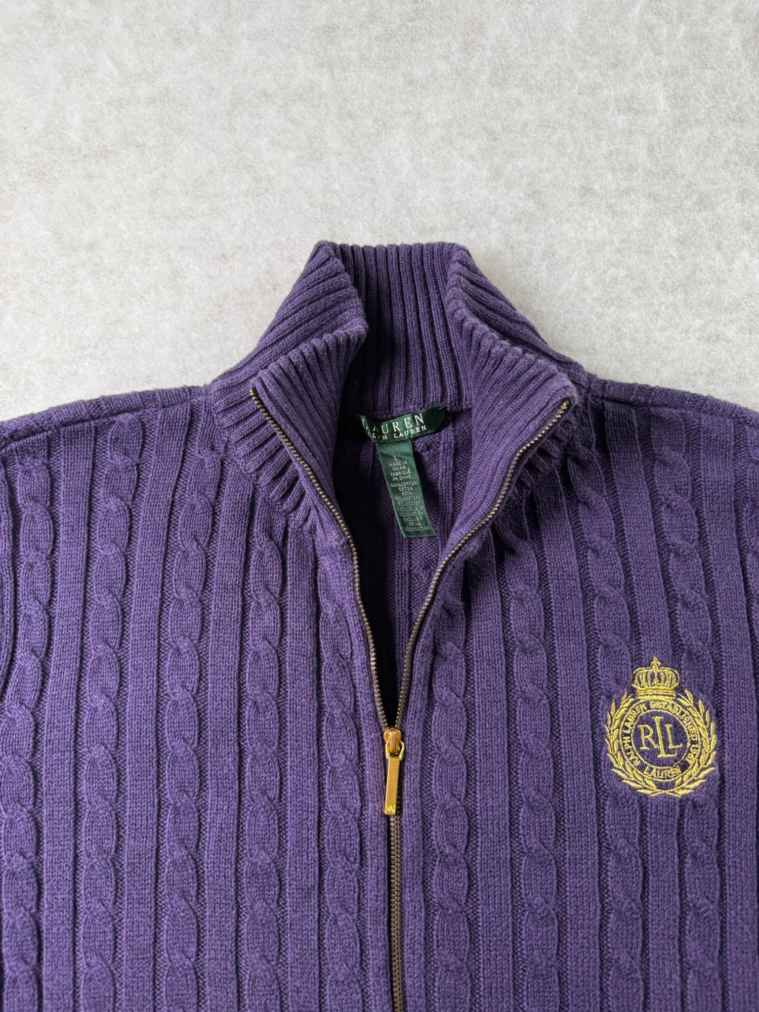Ralph Lauren Zip Strickpullover