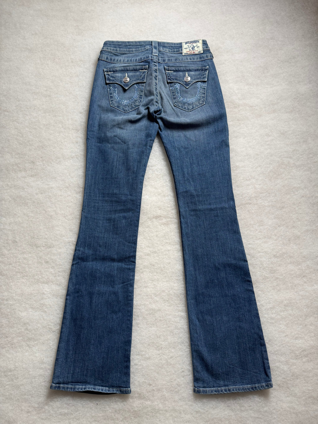 True Religion Boot Cut Low Waist Jeans 27