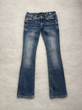 Miss Me Boot Cut Low Waist Jeans 26