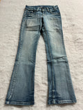 Boot Cut Low Waist Jeans Blau, Foto 1 von 4