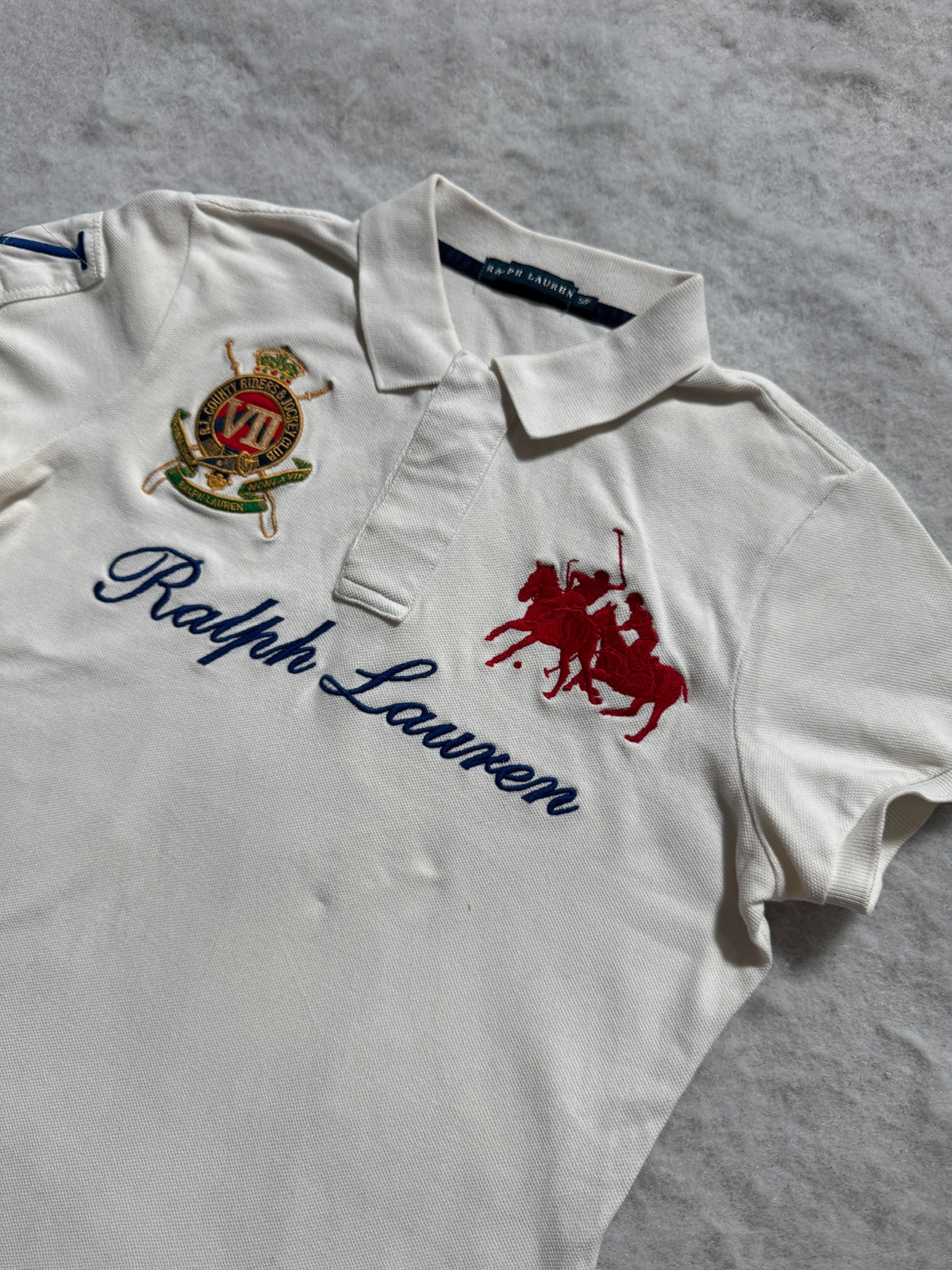 Ralph Lauren Polo Shirt Weiß, Foto 2 von 3