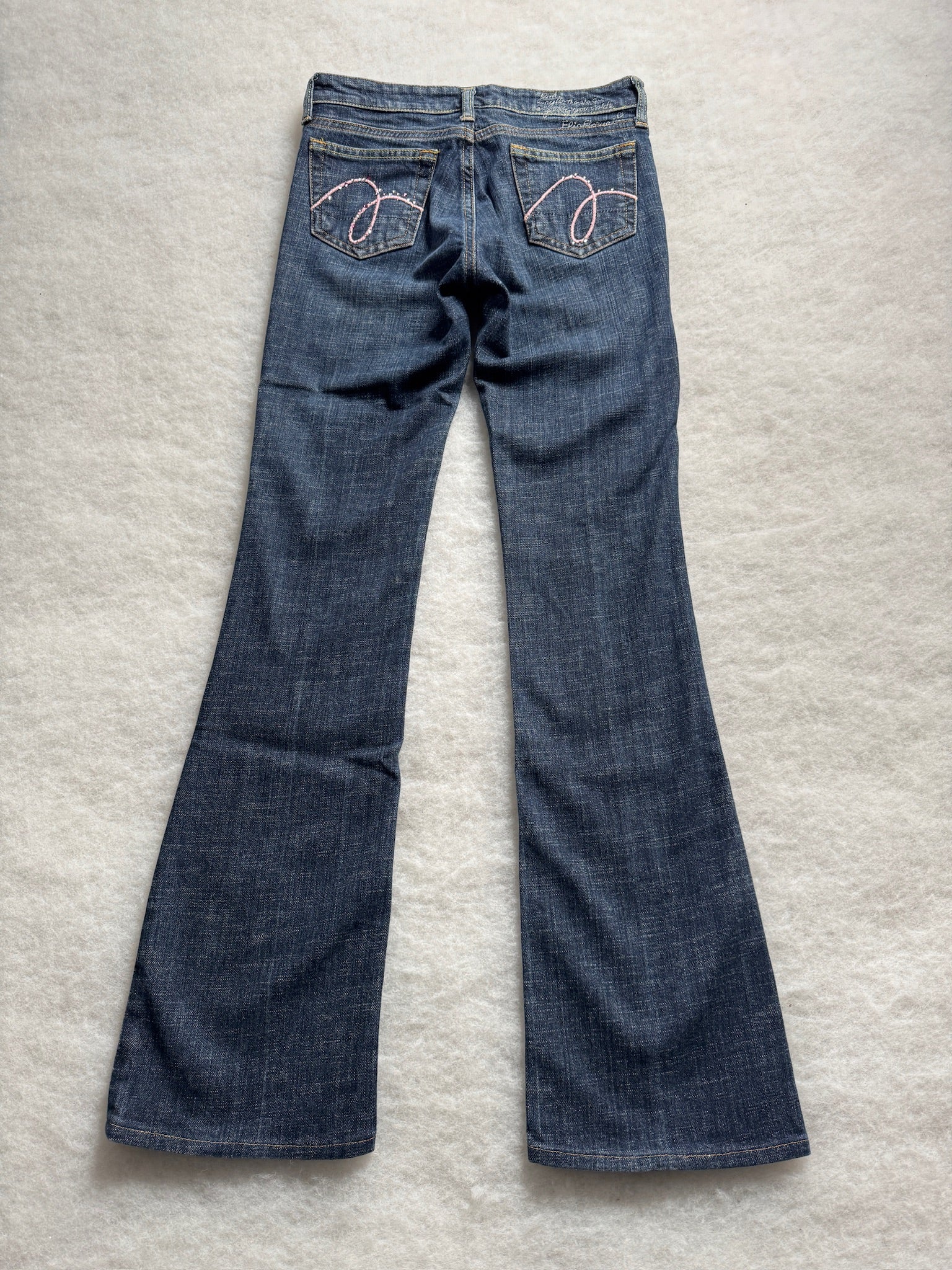Boot Cut Low Waist Jeans