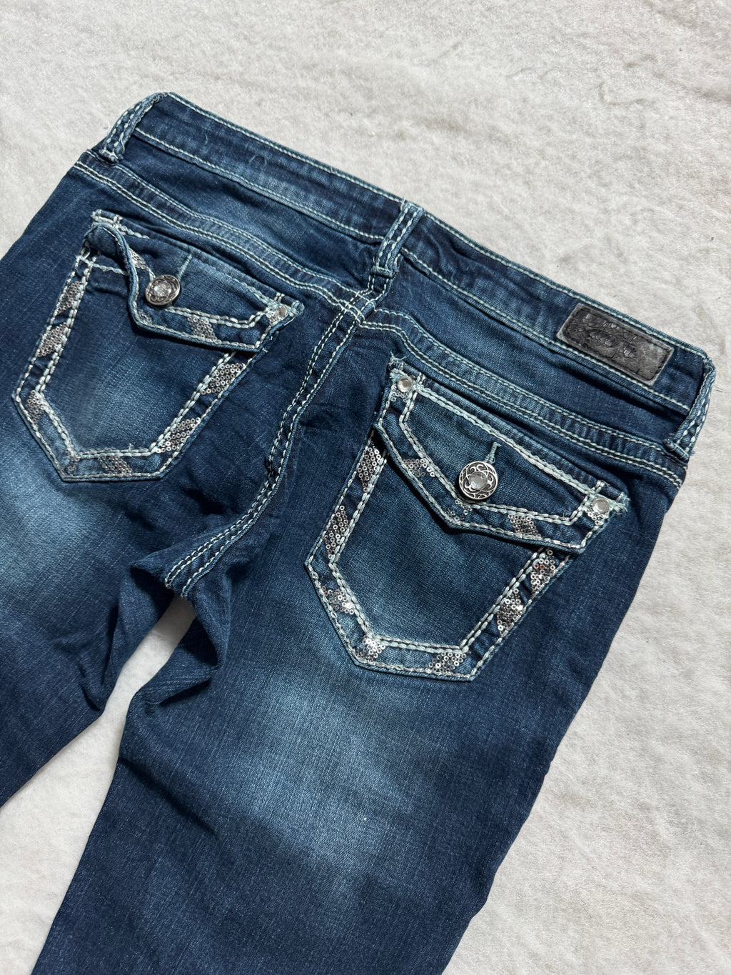 Boot Cut Low Waist Jeans