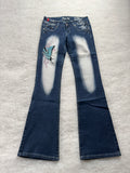 Crazy Age Boot Cut Low Waist Jeans 28