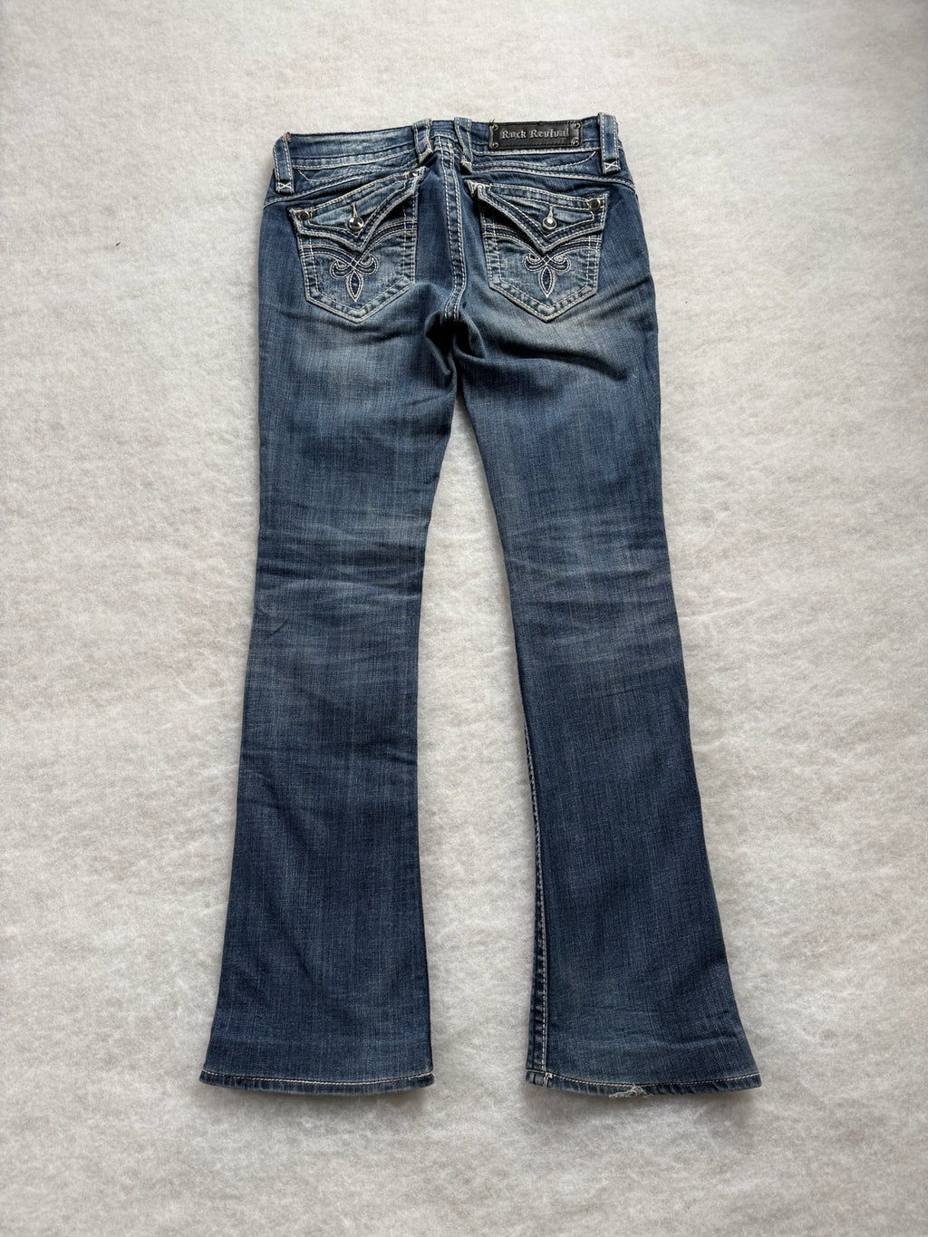 Rock Revival Boot Cut Low Waist Jeans 26