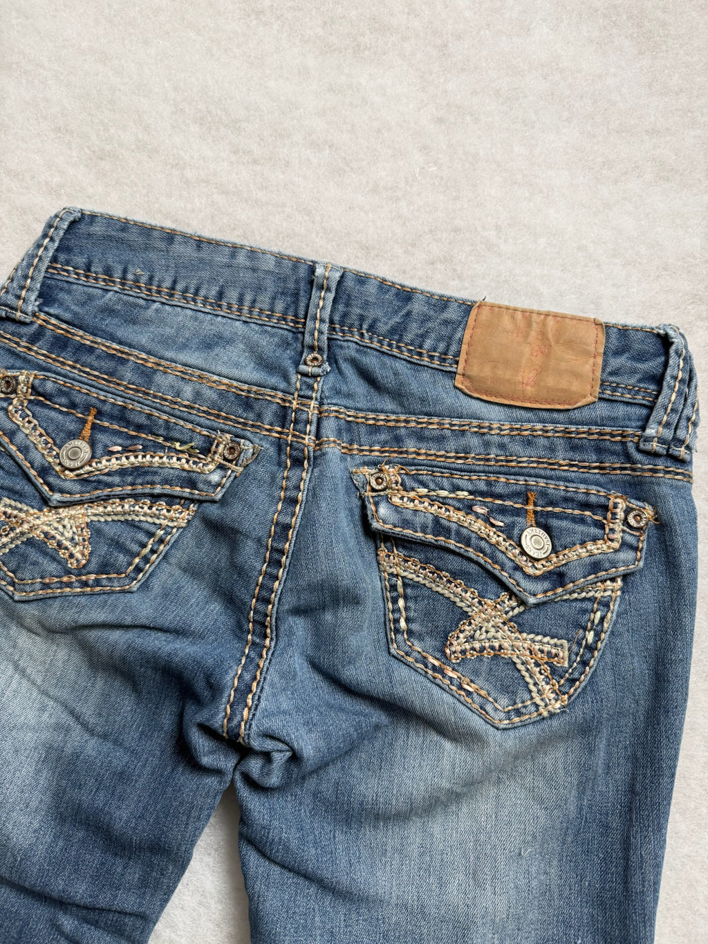 Boot Cut Low Waist Jeans